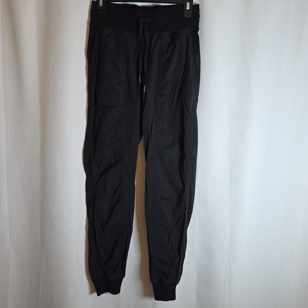 Lululemon Pants Womens 4 Black Dance Studio Jogger Yoga Activewear 28 Inch